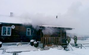 Пожар на улице Титова
