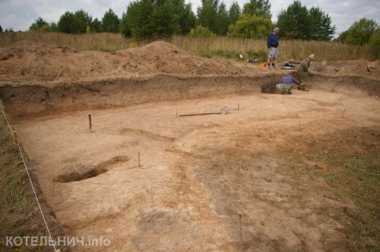 На Ковровском городище найдены древние жилища