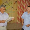 IMGP1474 - Заместитель главы администрации Сергей Колбин благодарит представителя подрядной оргнаизации
