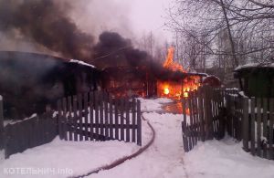 Пожар в Юрьево