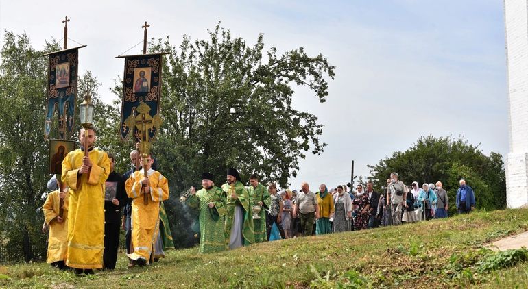 В Ильин день в селе Юрьево прошел крестный ход