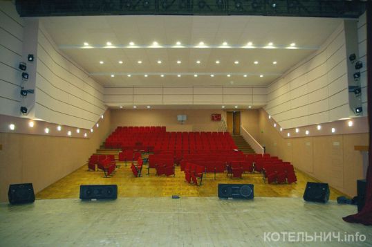 Отремонтирован зрительный зал Дома культуры