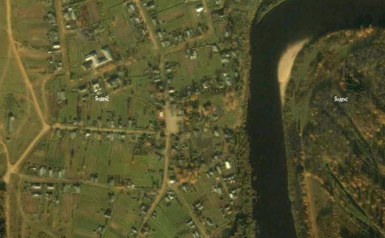 Котельничский район — фото со спутника