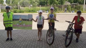 В Котельниче прошли городские соревнования юных велосипедистов «Зеленый огонек»
